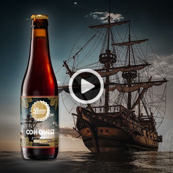 Adellijke speciaalbieren met glinsterend goud
