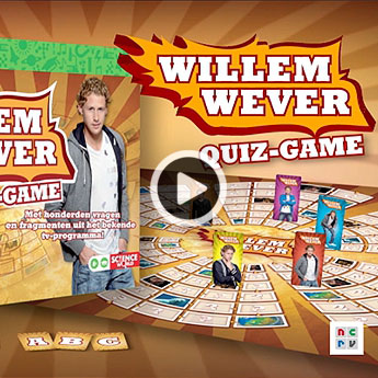 DVD video games met quizvragen en minigames